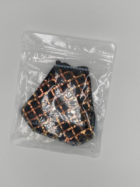Sequins Mask.