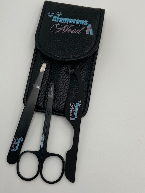 Glamorous Eyelash/Eyebrow Travel Kit.