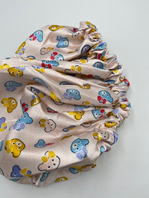 Kids Satin Bonnet.