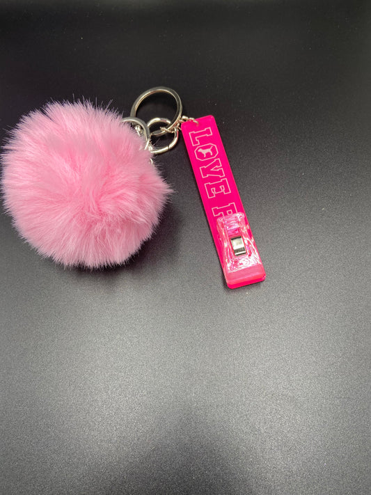 Love Pink Keychain.