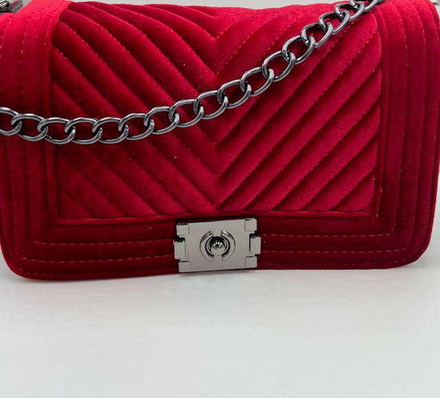 Velvet Handbags.