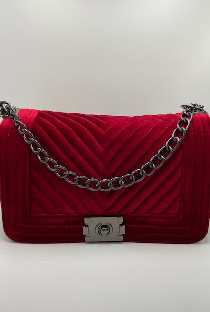 Velvet Handbags.