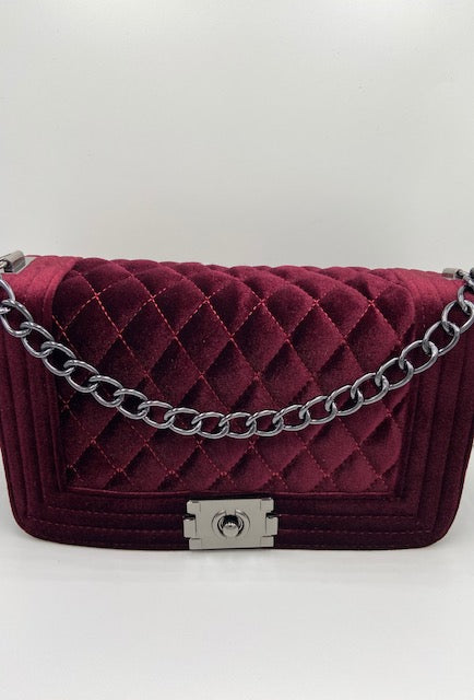 Velvet Handbags.